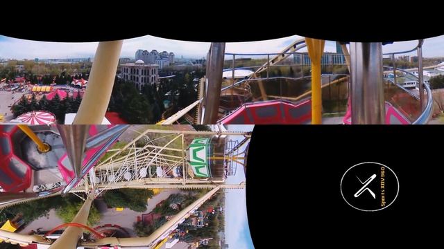 Парк Мир Фантазий Алматы - Колесо обозрения VIDEO_360 смотреть онлайн