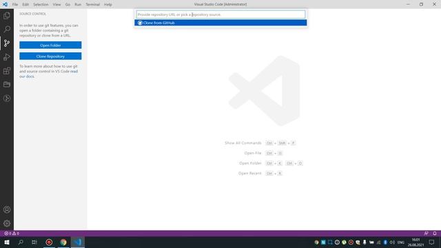 Как подключить GitHub к Visual Studio code смотреть онлайн