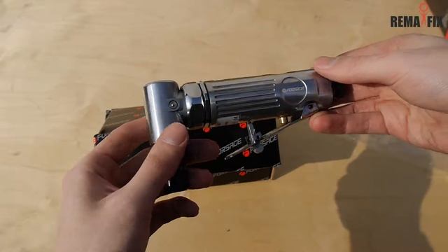 Пневмозачистная машинка угловая 6мм (22000 об/мин, 113л/мин) FORSAGE ST-7734M смотреть онлайн