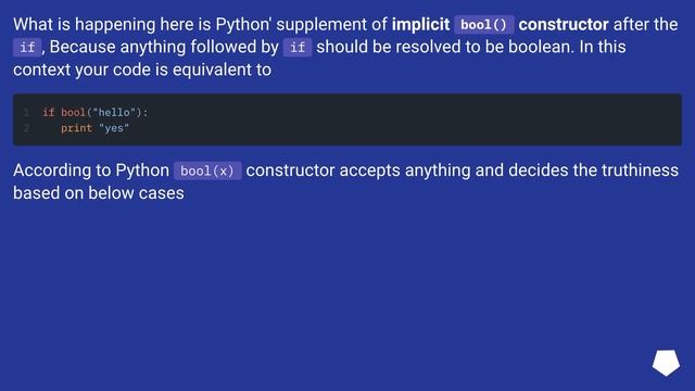 Truth value of a string in python смотреть онлайн