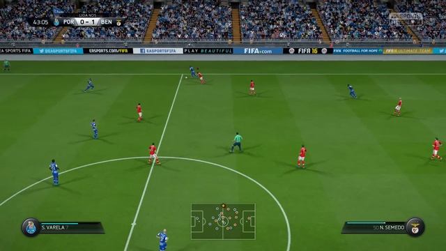 FIFA 16 | FC Porto vs Benfica - Full Gameplay (PS4/Xbox One) смотреть онлайн