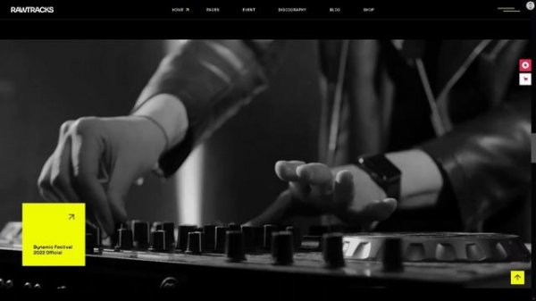 Rawtracks Music & DJ Website ★ WordPress Themes & Templates ★