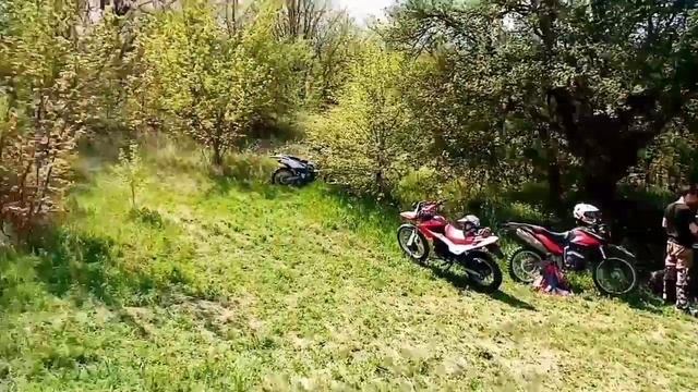 Массовая покатуха. Эндуро. Кавказский район. смотреть онлайн