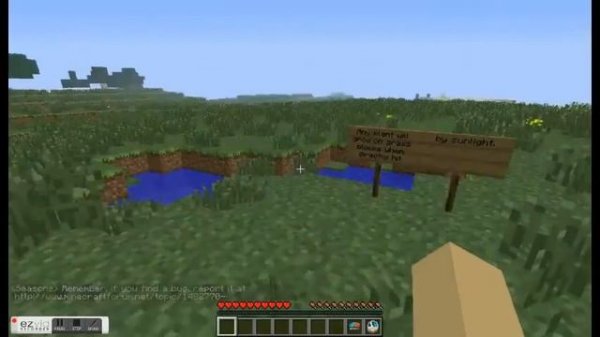 Minecraft Mod Review: Seasons Mod for Minecraft 1.4.7 (My First One!)