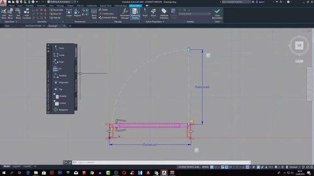 AutoCAD 2020 - Ders 55 -Dynamic Block (Dinamik Değiştirilebilen Bloklar) Uygulaması смотреть онлайн