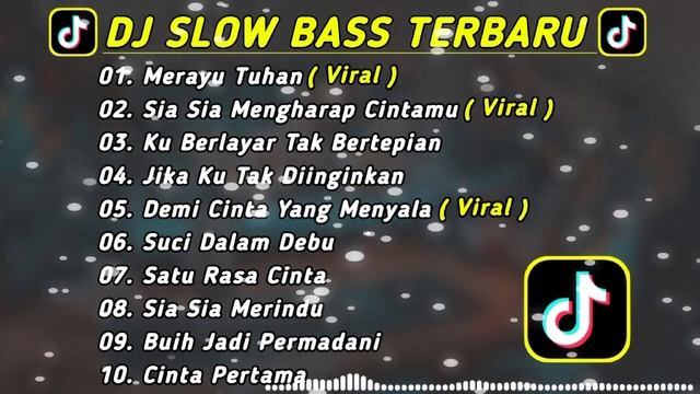 DJ SLOW BASS TERBARU 2023 || DJ VIRAL TIKTOK FULL BASS ? DJ MERAYU TUHAN X BILA NANTI  | FULL ALBUM