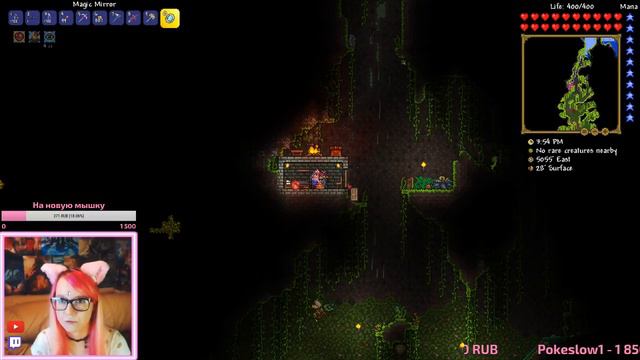 Прохождение Terraria Expert ♡ Archer [#10] БЛИЗНЕЦЫ, СКЕЛЕТРОН ПРАЙМ 16.07.18 смотреть онлайн