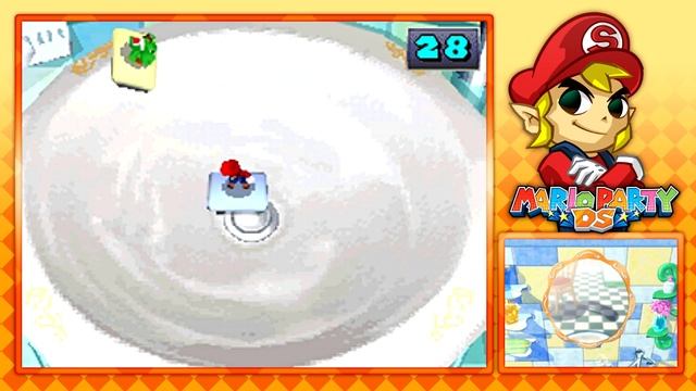 Mario Party DS - Story Mode: Part 1 - Wiggler's Garden! смотреть онлайн