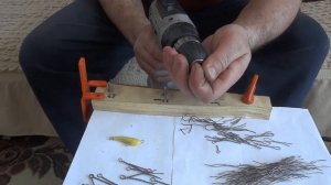 Изготовление колец- булавок для воблеров, джерков, попперов
