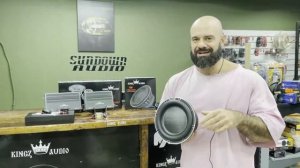 Сабвуфер 8 дюймов. Kingz Audio TSR-8SQ (Marine certified).