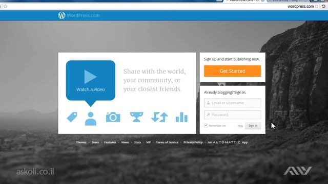 בניית אתרים בוורדפרס - 1.4 ההבדל בין וורדפרס .wordpress.org לבין wordpress.com смотреть онлайн