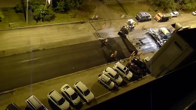 Россия. Ремонт дороги. Самара, ул. Осипенко. 18.06.2016 смотреть онлайн