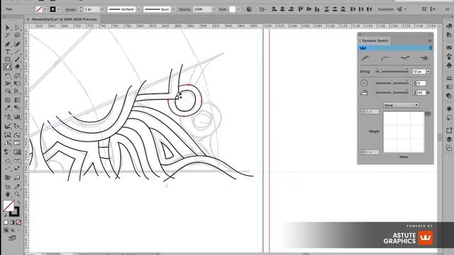 Teaser - Drawing a Mandala with Astute Graphics | Dynamic Sketch смотреть онлайн
