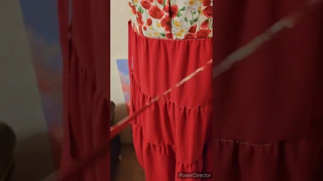 Проект комбинированное платье Маки из хлопка и льна. Дистанционный пошив. Мой первый и удачный опыт смотреть онлайн