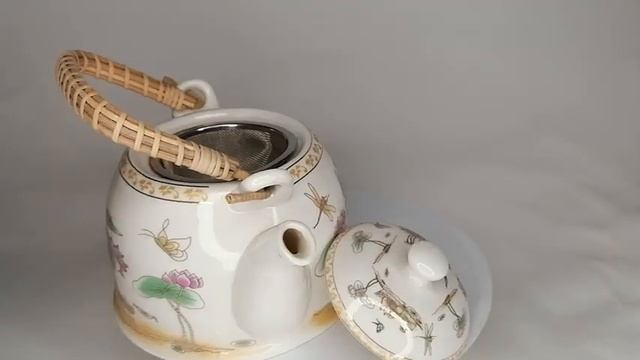 Чайник керамика белый 750мл, артикул 2051 смотреть онлайн
