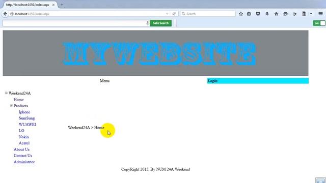 Bind SiteMapPath to TreeView Navigation смотреть онлайн