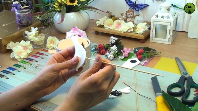 Весенняя композиция. Поделки Лесовичка - Выпуск №21 смотреть онлайн