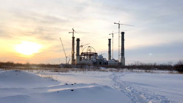 Самая большая мечеть в Центральной Азии. (Новая мечеть на 30000 посетителей в Нур-Султане) смотреть онлайн