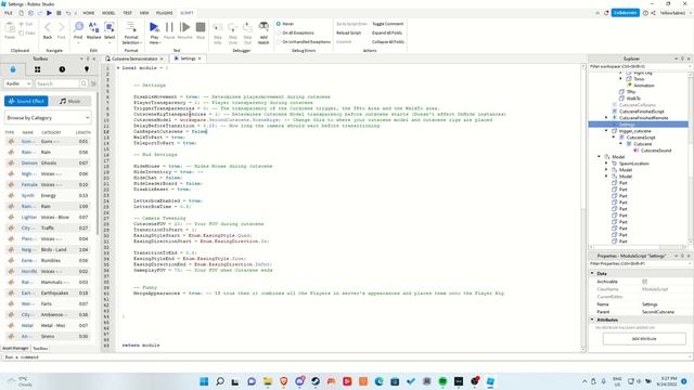 Roblox Cutscene Kit - Tutorial смотреть онлайн