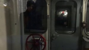 Метропоезд Санкт-Петербурга 8-37: метровагон Емх-503, б. 6112 - 1 линия (17.03.18)