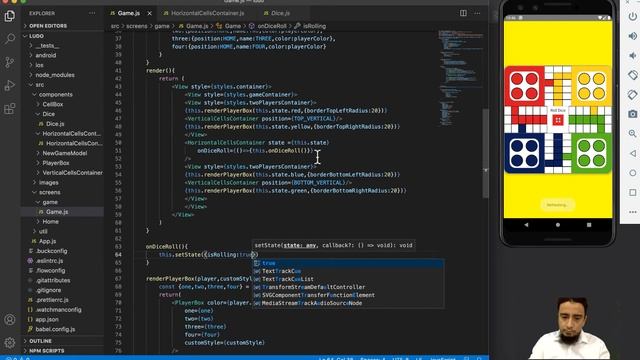 react native basics create offline ludo part 7 смотреть онлайн