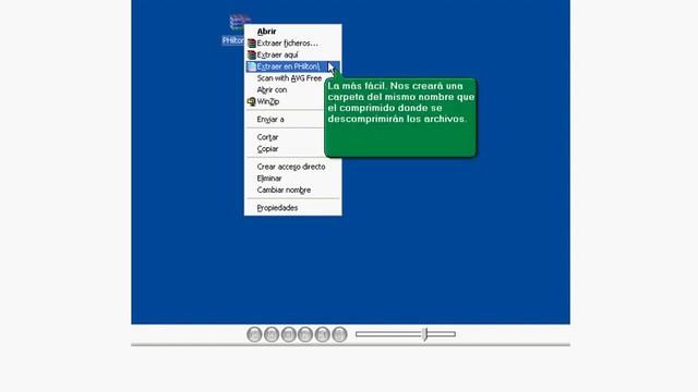 Tutorial como descomprimir archivos con WINRAR смотреть онлайн