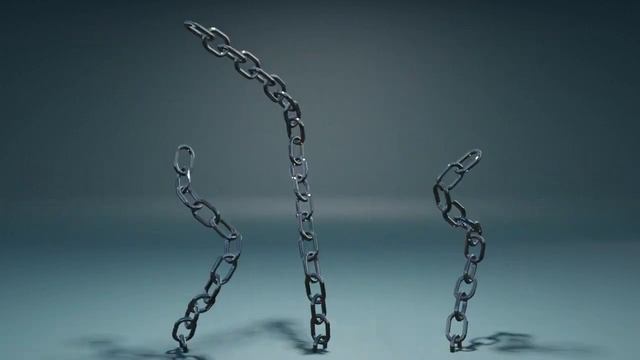 Procedural waving chain - blender animation nodes; noding-product смотреть онлайн