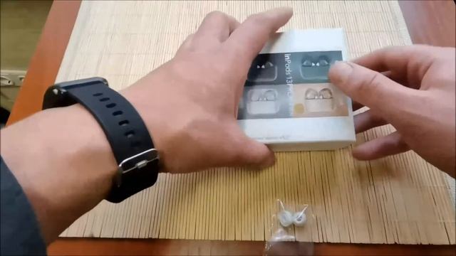 Беспроводные наушники InPods 13PRO / Обзор / Распаковка смотреть онлайн