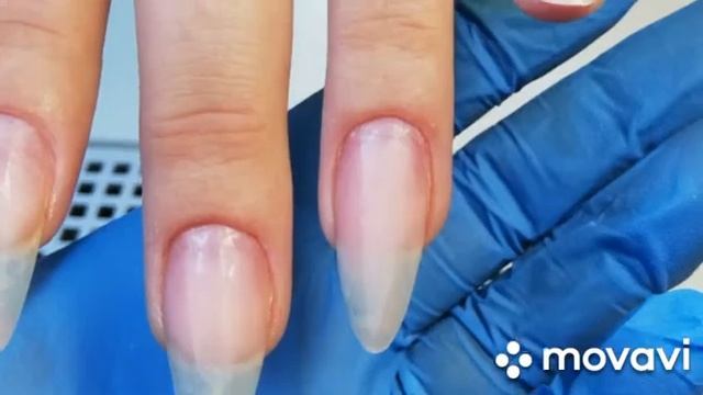 Аппаратный маникюр /наращивание мизинца смотреть онлайн