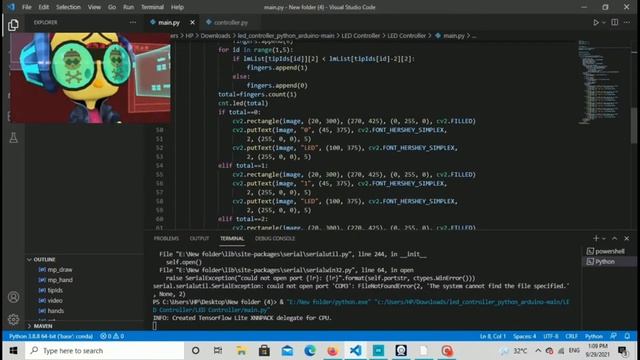 || USE HAND TRACKING TO CONTROL RELAYS & LEDS || BY OPENCV ,PYTHON & ARDUINO || @ElectroCode смотреть онлайн