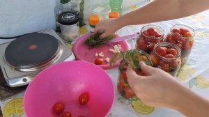 Закрываю по 30 банок! Все просят рецепт! Помидоры на зиму с морковной ботвой