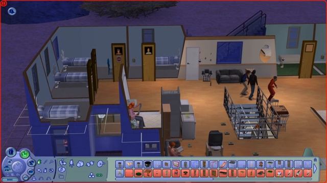 Garfield Cat Attends University (Sims 2, La Fiesta Tech) смотреть онлайн