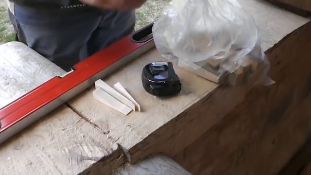 Установка обсады в бревенчатый дом. смотреть онлайн