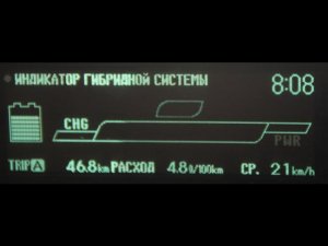 Тойота Приус 30 Русификация