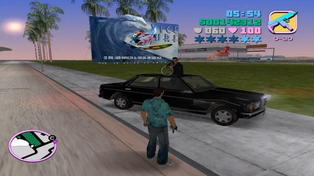 Прохождение GTA Vice City - миссия 33 - Выехать и вернуться смотреть онлайн