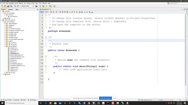 ClaseVirtual ClienteFTP Java смотреть онлайн
