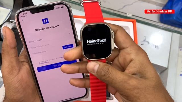 How to connect mobile to watch, HainoTeko T94 Ultra Max смотреть онлайн