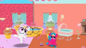 Карманная Пони Морковка, дочь принцессы, ухаживаем за милашкой.Мультик игра для детей.