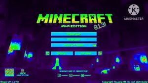 Заставка Майнкрафт с эффектами. Minecraft screensaver with effects.