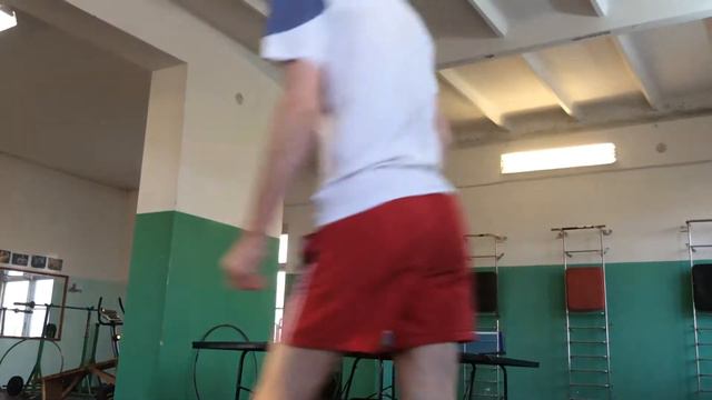 Тренировка 25.04.2015. Атака справа по запилу влево. смотреть онлайн