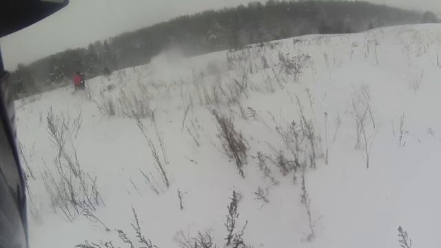 weekend snowmobiling in Sovetsk 09-10 January 2015 - part1 смотреть онлайн
