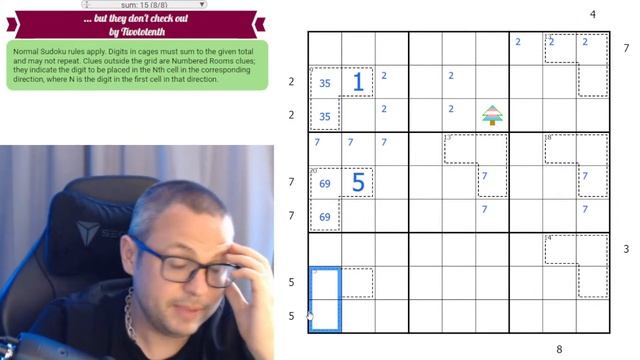 zetamath sudoku stream #164 смотреть онлайн