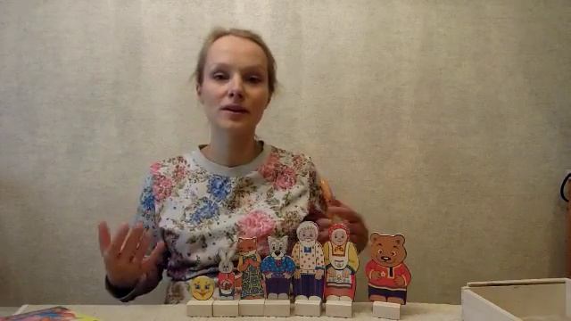 Набор персонажей сказки Колобок смотреть онлайн