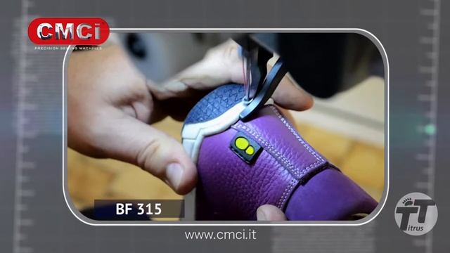 Машина для пришивания заготовки обуви к подошве с высоким бортиком CMCI BF 315 смотреть онлайн