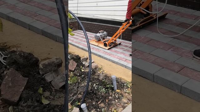 Мягкая отмостка плантекс +тротуарная плитка..из серии"чем занять себя когда скучно..в частном доме смотреть онлайн