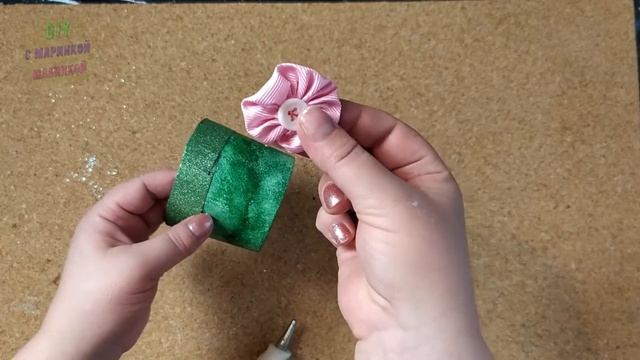 Как сделать красивый органайзер из пластиковых стаканов. DIY с Маринкой-Малинкой смотреть онлайн