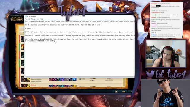 Tyler1 int list смотреть онлайн