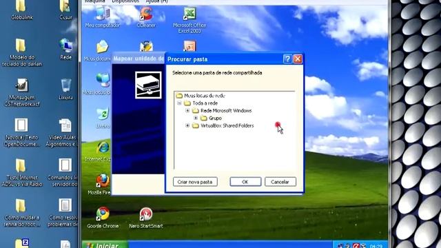 Compartilhar arquivos no virtualbox numa VM com SO WinXP смотреть онлайн