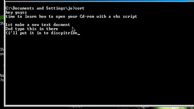 How To Open Your Cd-rom With VBS File смотреть онлайн