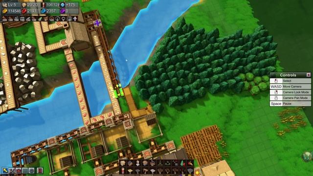 Factory Town Custom Map, Episode 7: Machining Belts and Wheels - Let's Play смотреть онлайн